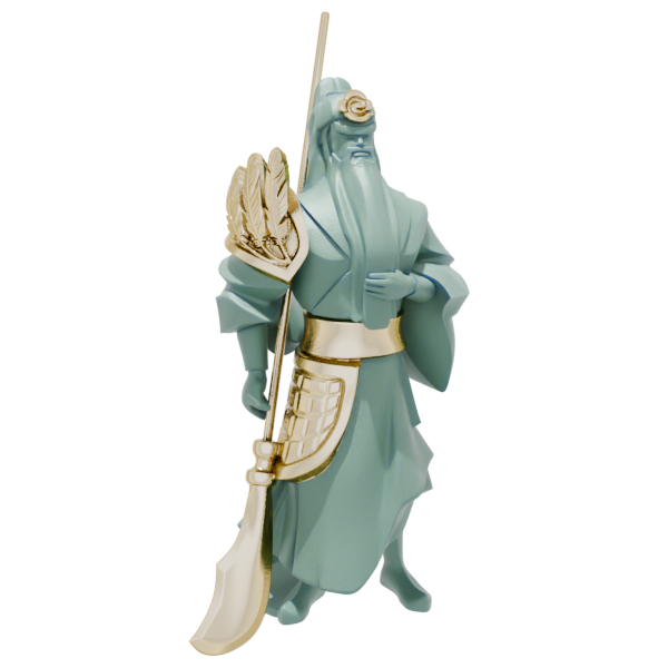 God of War and Wealth: Guan Yu Incense Holder