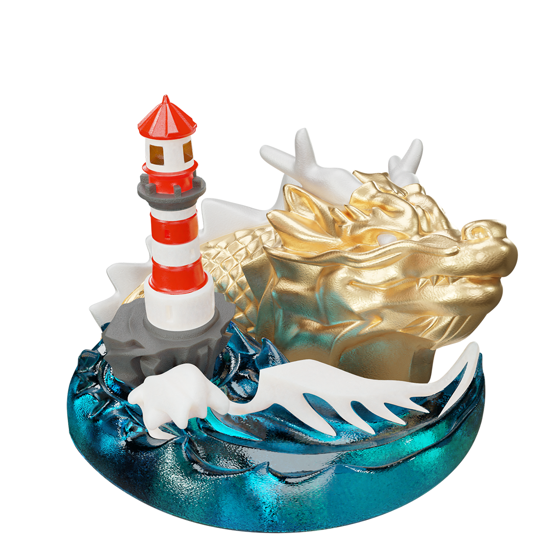 Dragon and Lighthouse - Image 1