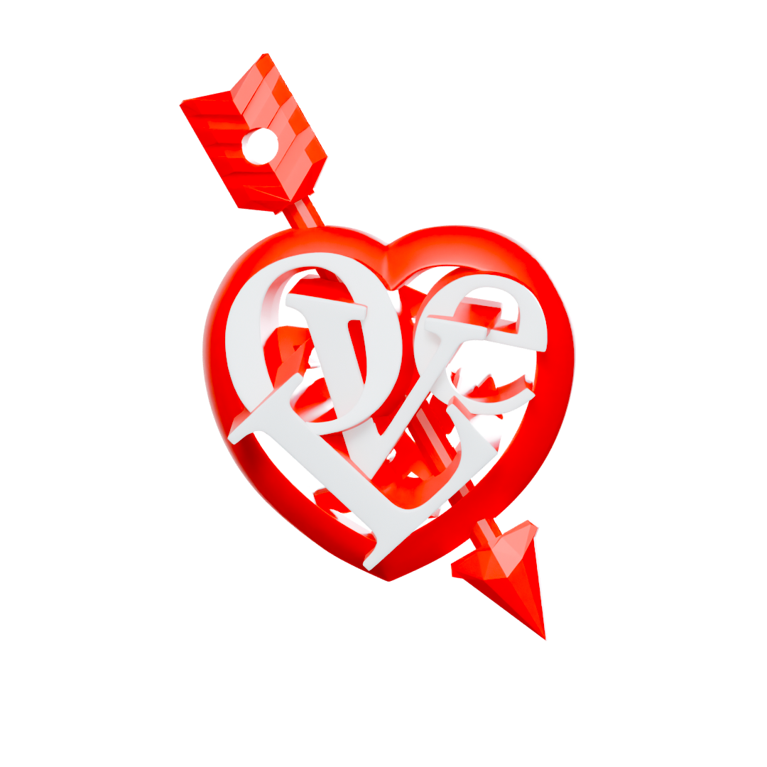 "愛" (Love) by Zhao Mengfu - Image 1