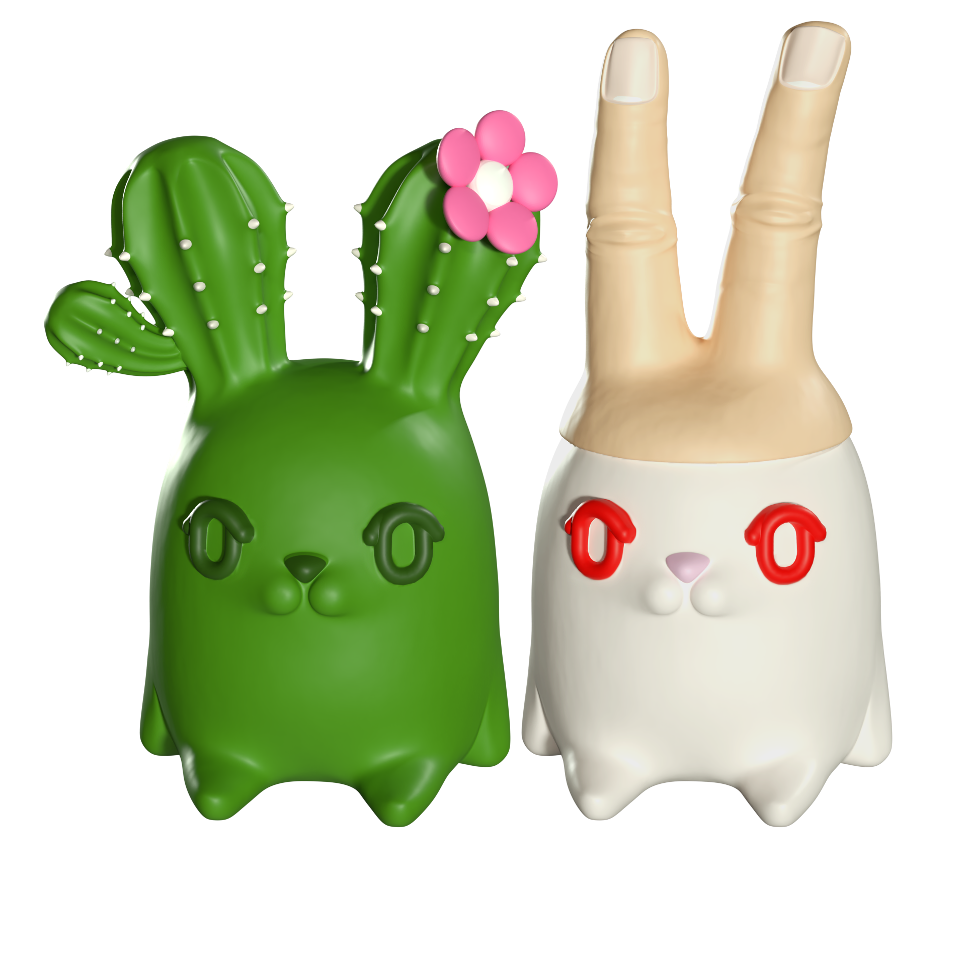 Bunny with a Thousand Faces - Touchy - Image 1