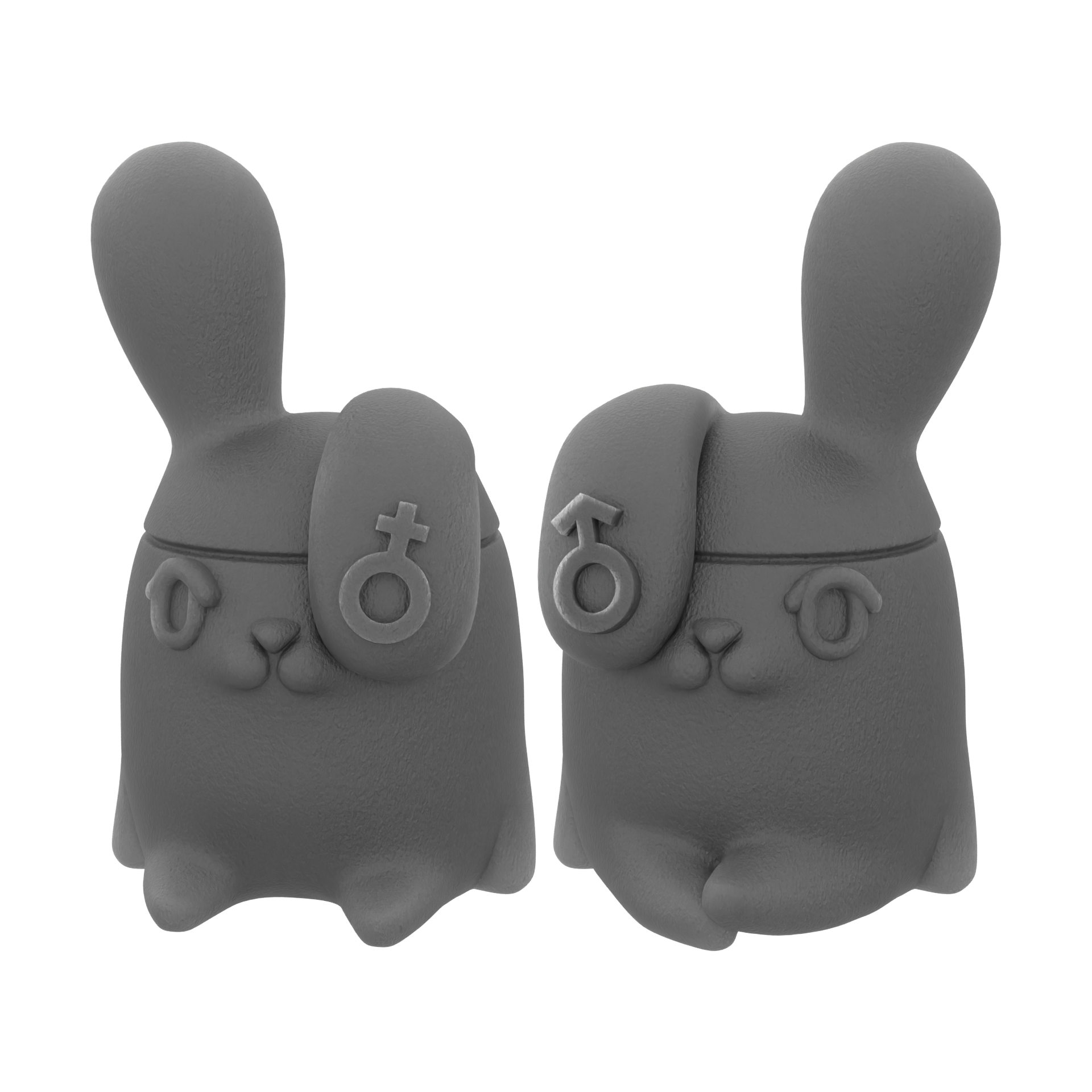 Bunny with a Thousand Faces - In Pair - Image 1