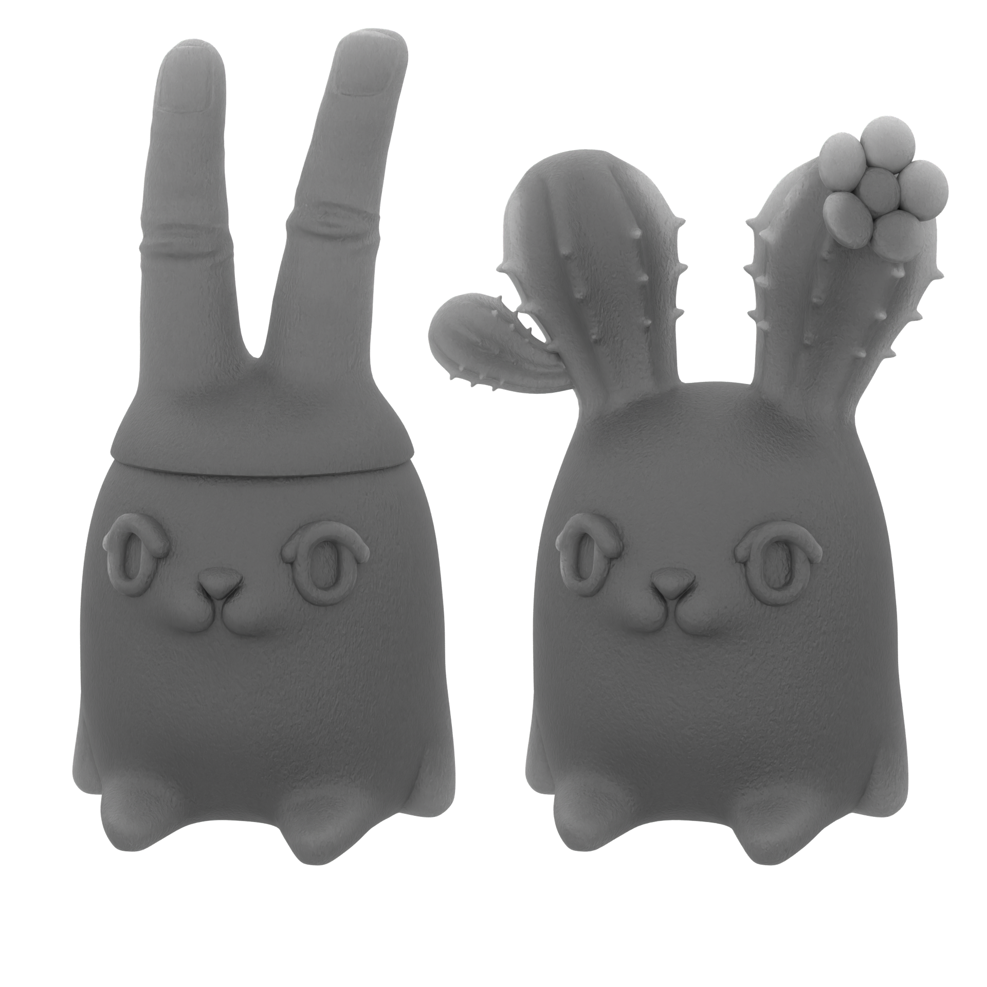 Bunny with a Thousand Faces - Touchy - Image 1