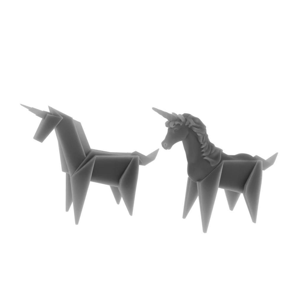 Origami Unicorn