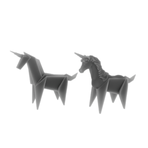 Origami Unicorn