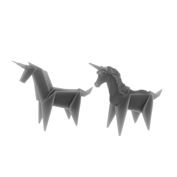 Origami Unicorn
