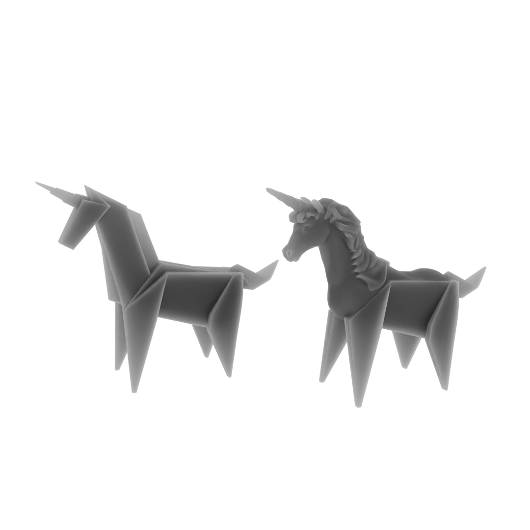Origami Unicorn - Image 1